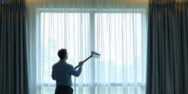 Commercial curtain stain removal service goodna hotels offices restaurants
